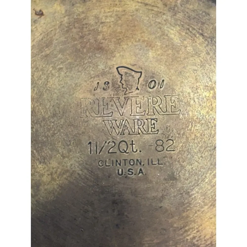 Revere Ware 1.5 Qt Saucepan Copper Bottom w/ Lid Fits (Mixed Brand)